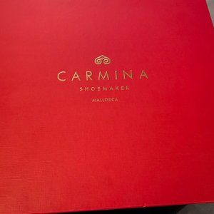 Carmina lace-up Gala boots, black suede, sz 5 (UK size)